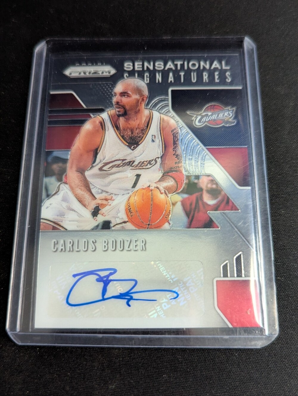 2019-20 Panini Prizm Sensational Signatures Carlos Boozer SS-CBZ Autograph